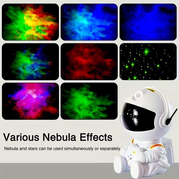 ASTRONAUT GALAXY NEBULA PROJECTOR - Picture 1 of 4